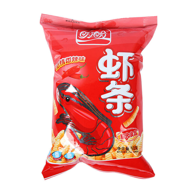 盼盼新虾条薯片薯条 经典膨化食品的味蕾享受